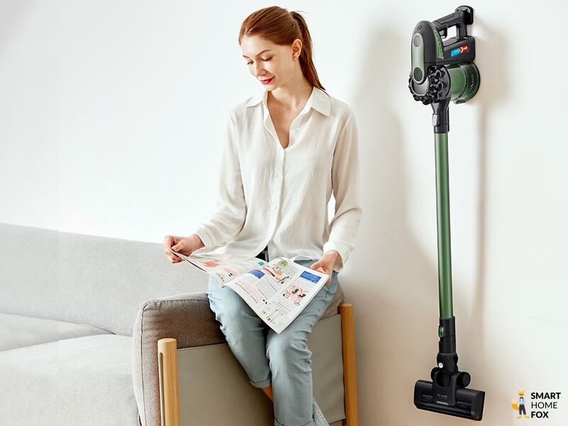 aspirateur balai proscenic support mural